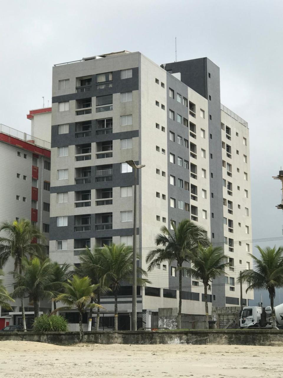 Apartamento Inteiro - Pé na Areia Apartment Praia Grande  Exterior foto