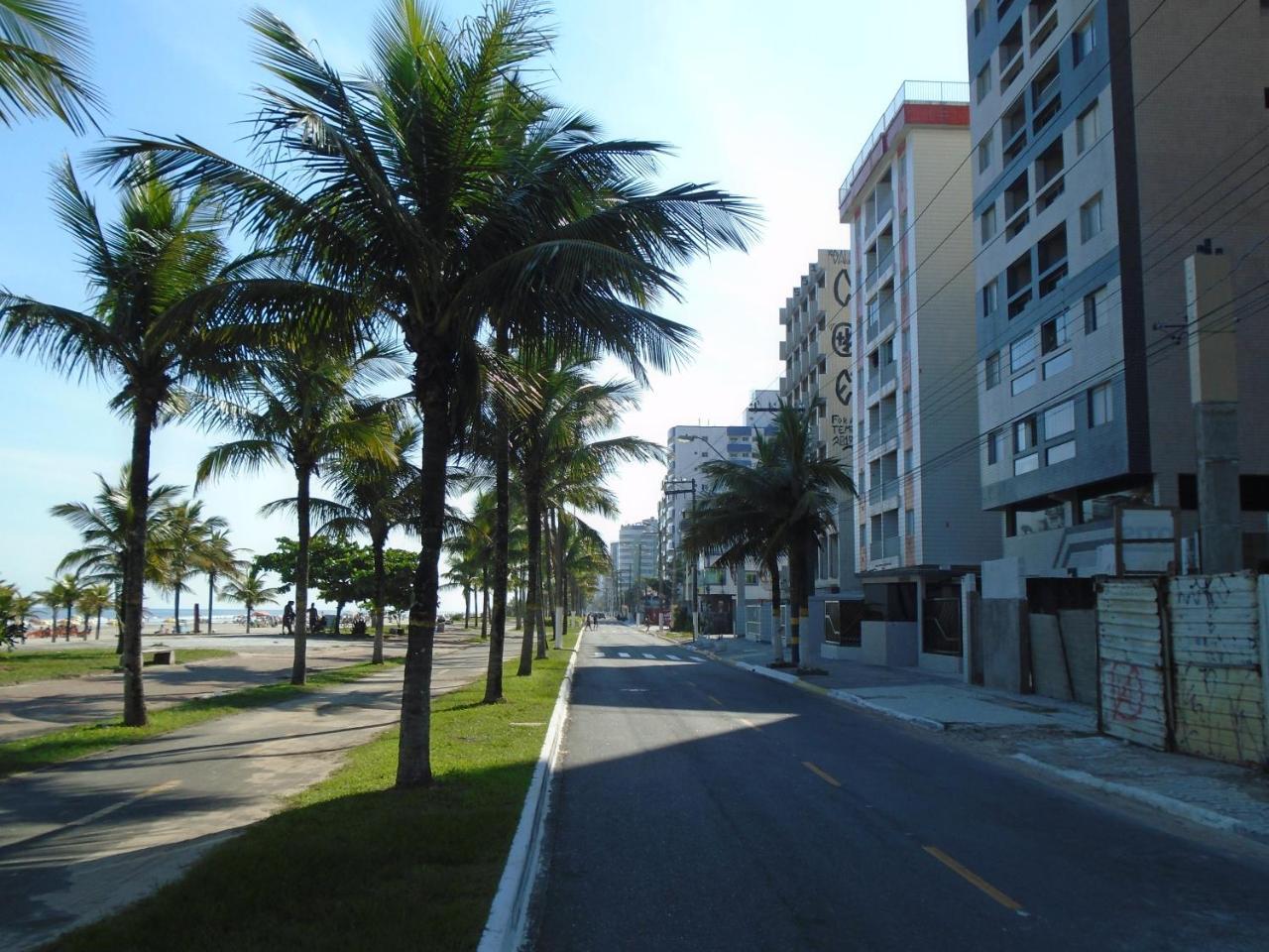 Apartamento Inteiro - Pé na Areia Apartment Praia Grande  Exterior foto